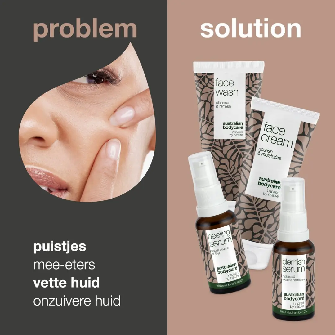Australian Bodycare 4-Delig Pakket Onzuivere Huid - 360ml
