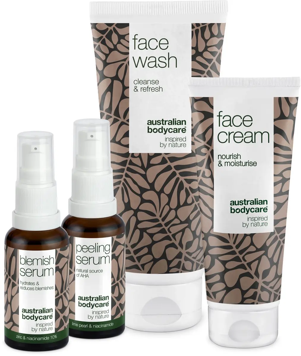 Australian Bodycare 4-Delig Pakket Onzuivere Huid