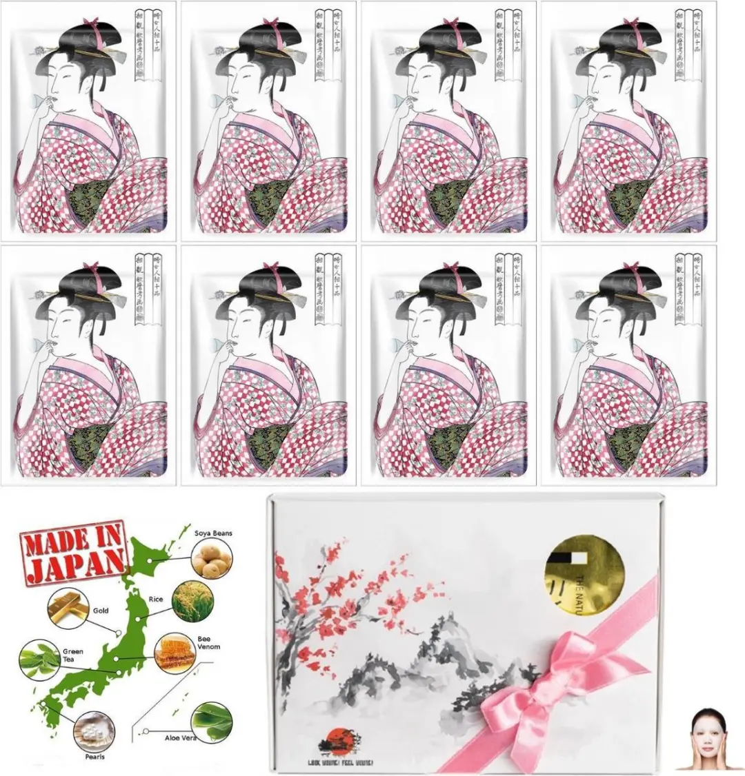 Mitomo Collageen Gezichtsmaskers