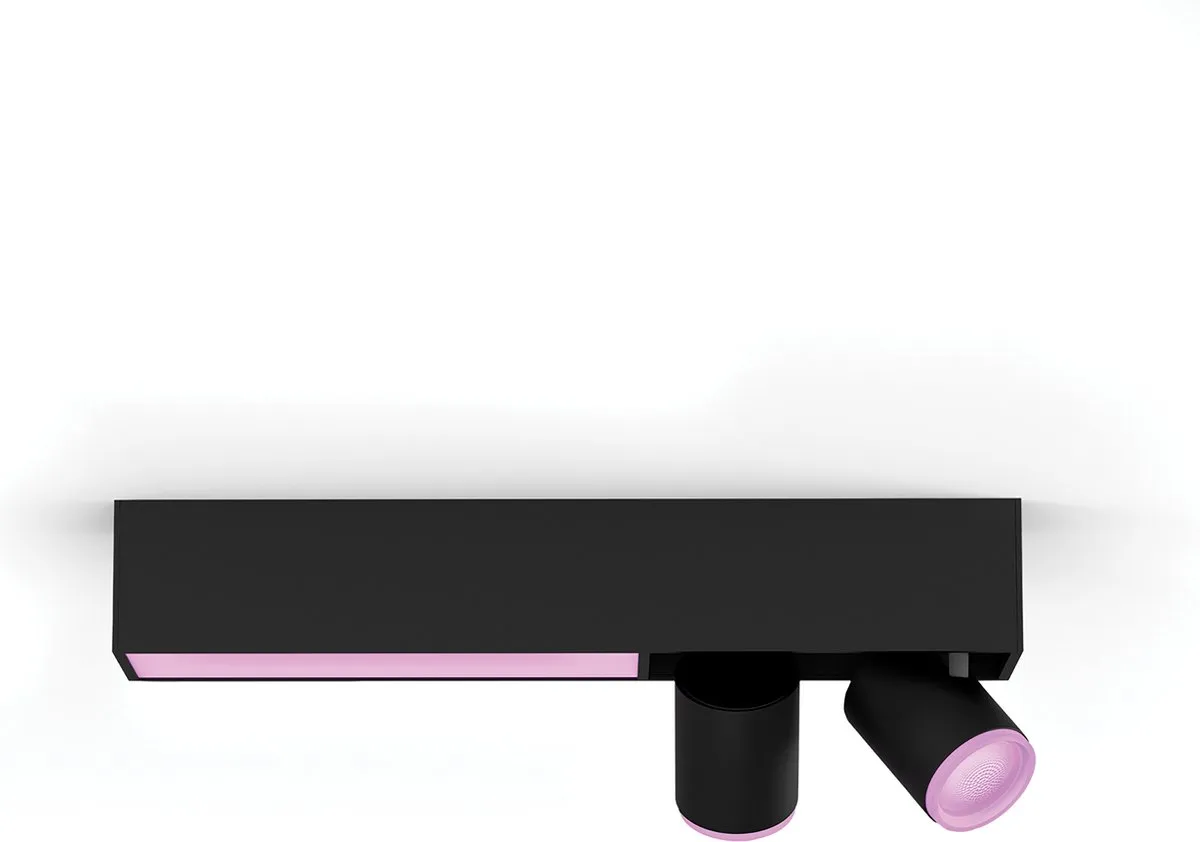 Philips Hue Centris Opbouwspot 2-spots - Zwart
