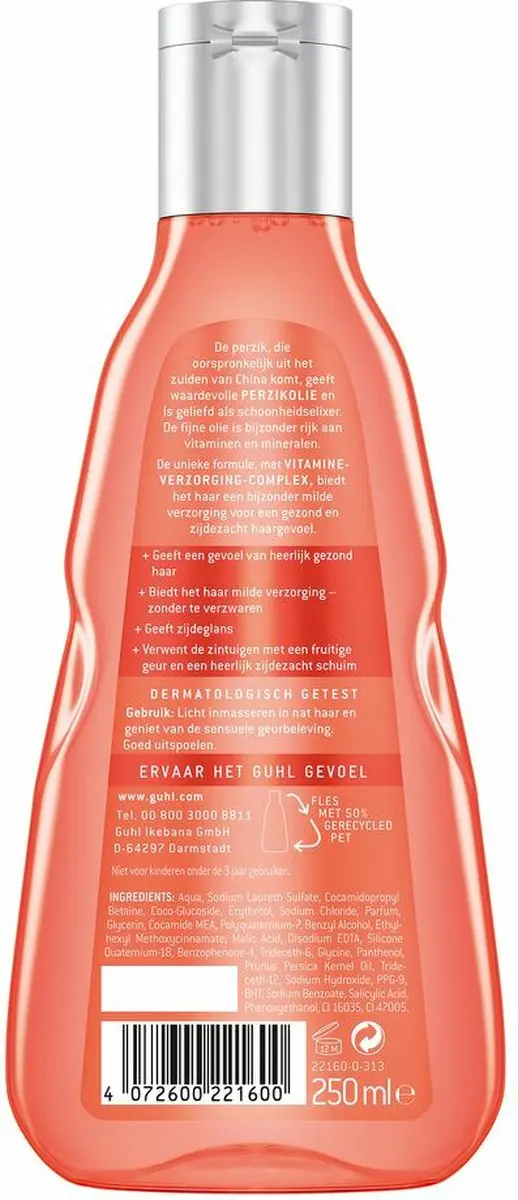 Guhl Heerlijke Verzorging Shampoo - 4x250ml