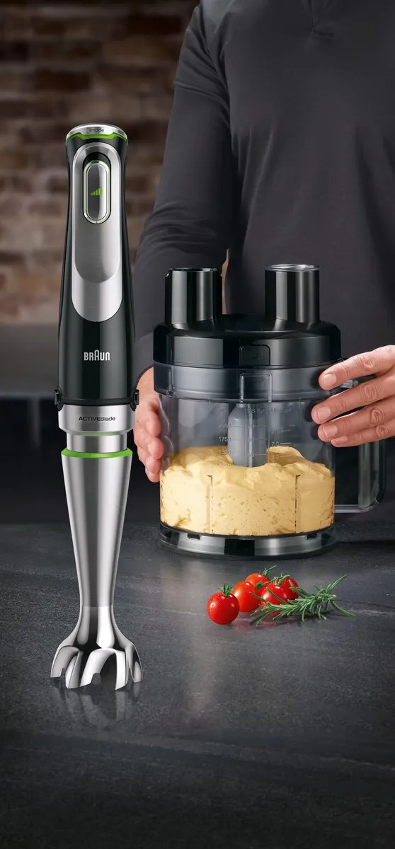 Braun MultiQuick 9 MQ9187XLI Staafmixer - 1200W - Zwart - afbeelding 6 van 6