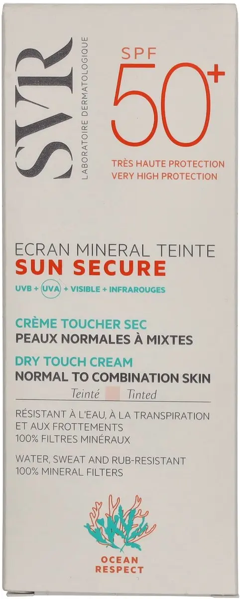SVR Sun Secure Gekleurde Huid SPF50+ 60ml