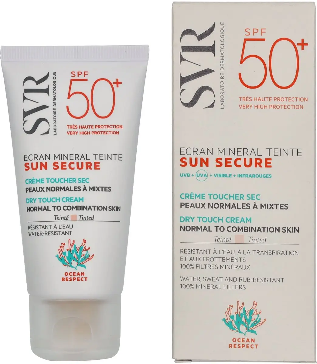 SVR Sun Secure Gekleurde Huid SPF50+ 60ml