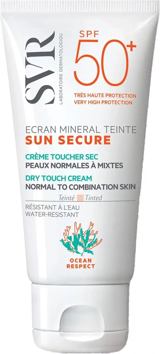 SVR Sun Secure Gekleurde Huid SPF50+ 60ml
