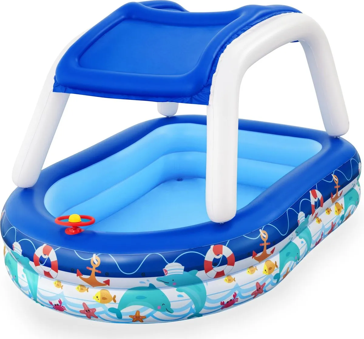 Bestway Multicolour Kinderzwembad Boot 213x155x132cm