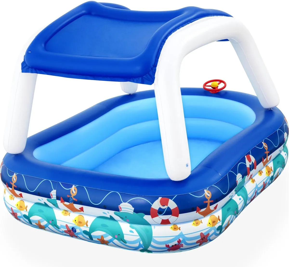 Bestway Multicolour Kinderzwembad Boot 213x155x132cm
