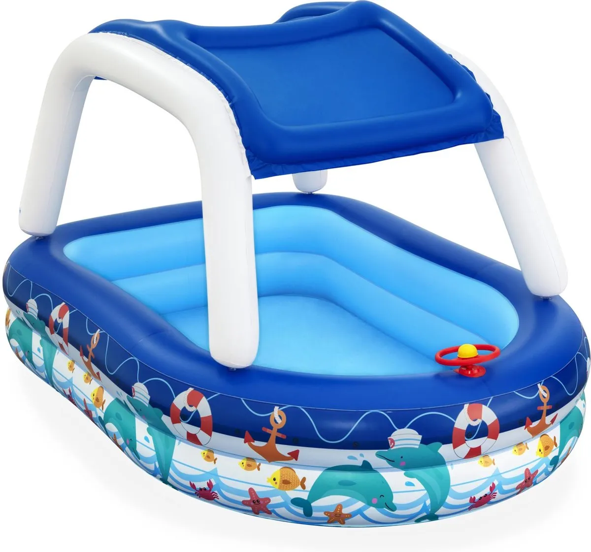 Bestway Multicolour Kinderzwembad Boot 213x155x132cm