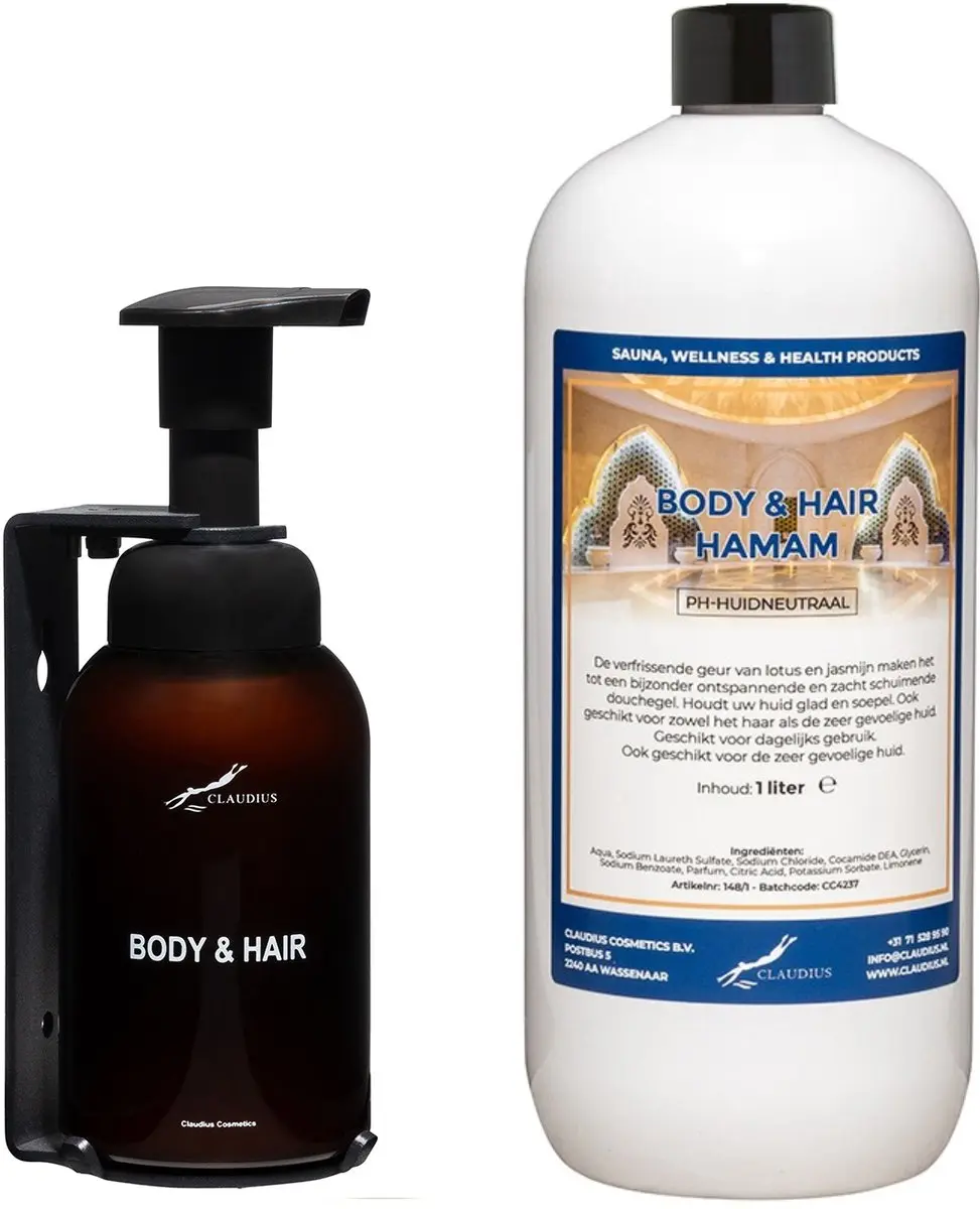 Splashbox Cosmetics Body & Hair Hamam 300ml - 2 Stuks
