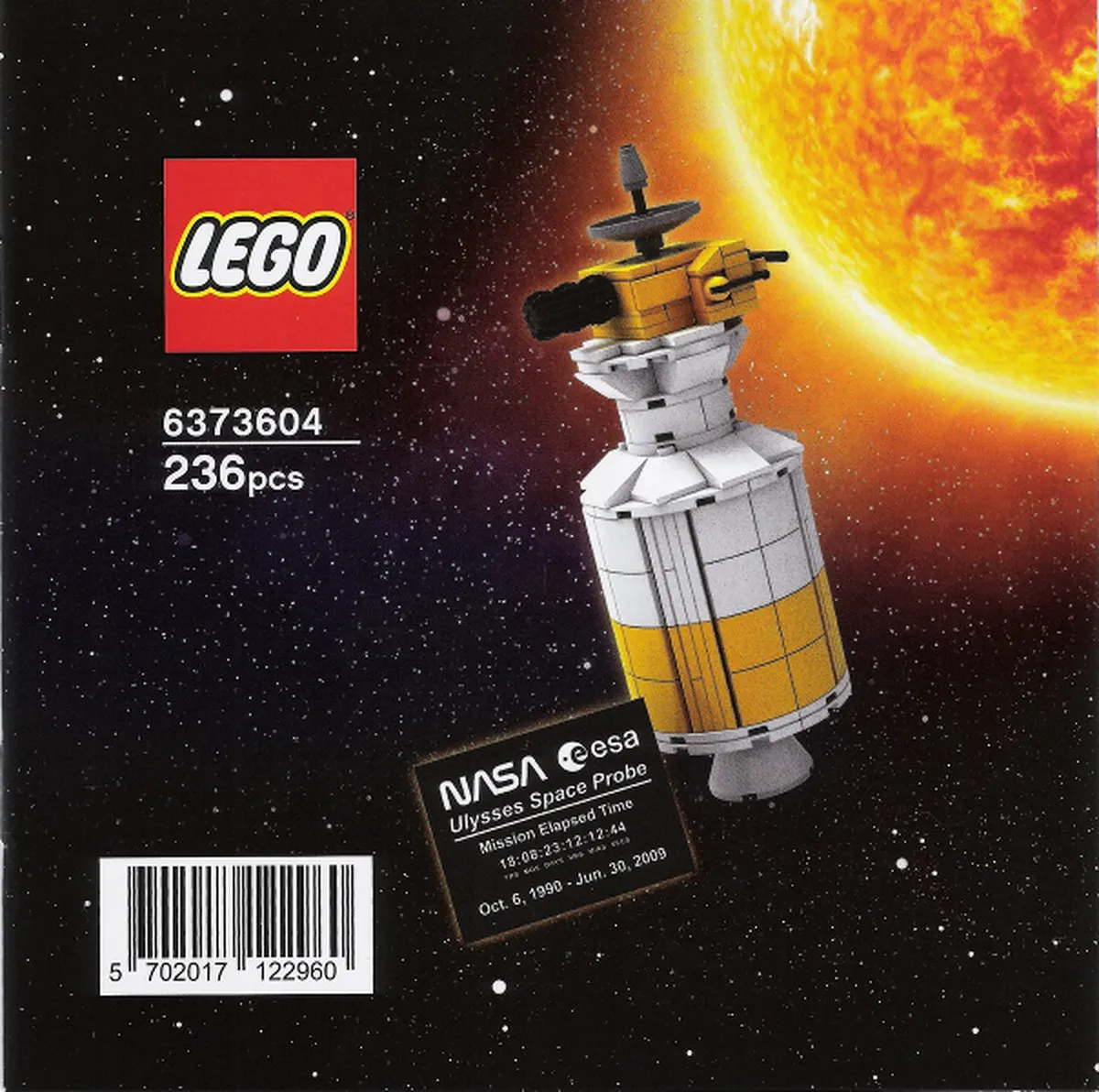 LEGO Ulysses Space Probe 5006744 - 236 Stukken - Geel
