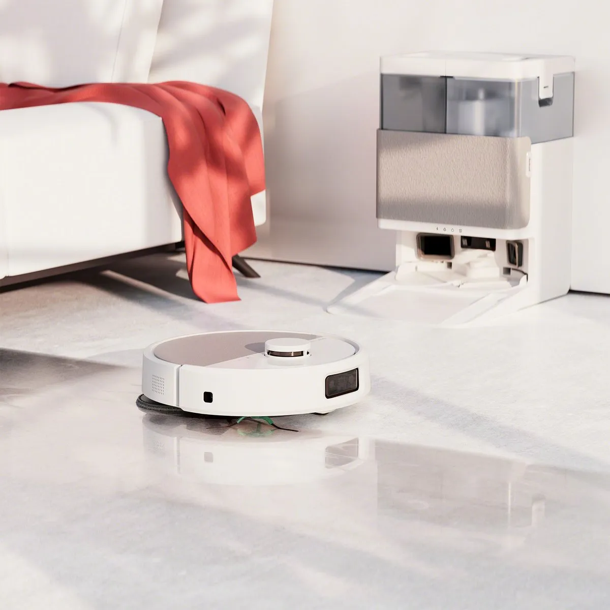 iRobot Roomba Plus 505 Combo N1852 Robotstofzuiger - Wit