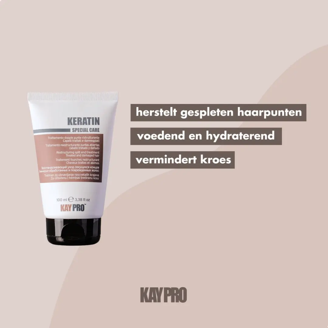 KayPro Keratin Treatment 100ml - Droog & Beschadigd Haar
