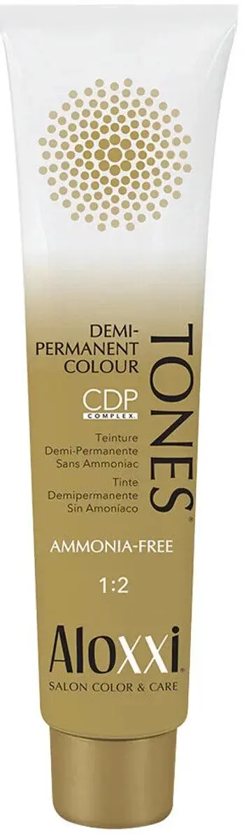 Aloxxi Tones Demi-Permanent Haarkleur 6A Verleiding op het Canal Grande