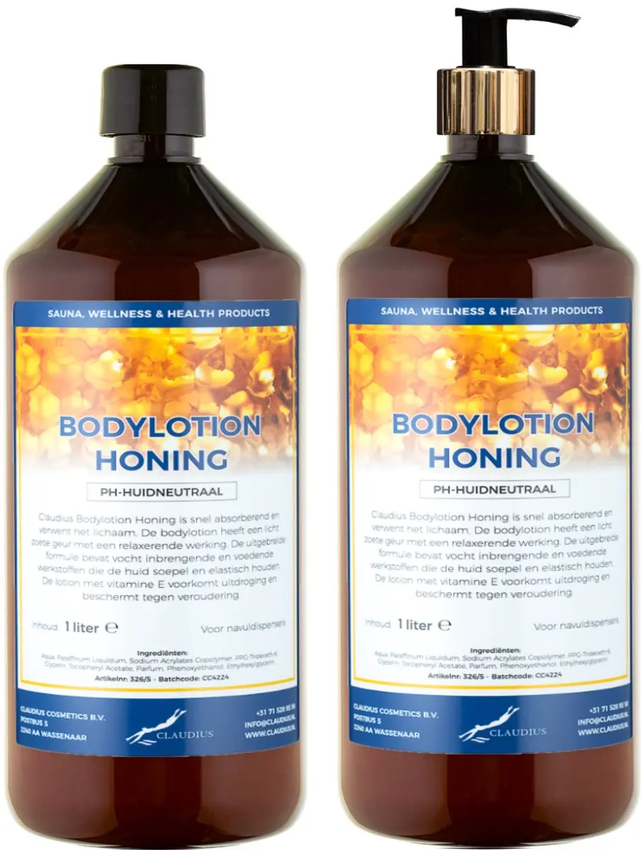 Splashbox Cosmetics Honing Bodylotion 2 Liter