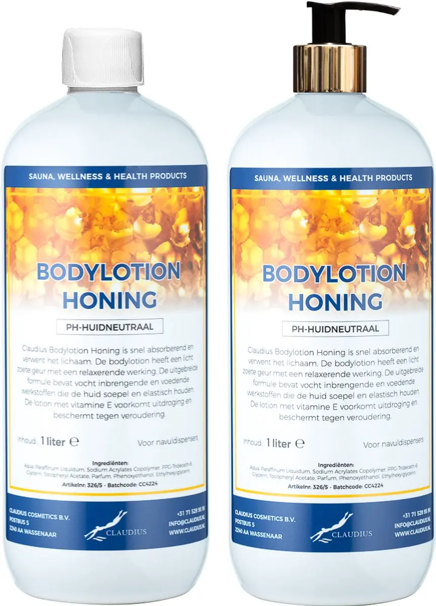 Splashbox Cosmetics Honing Bodylotion 2 Liter - 2 Stuks