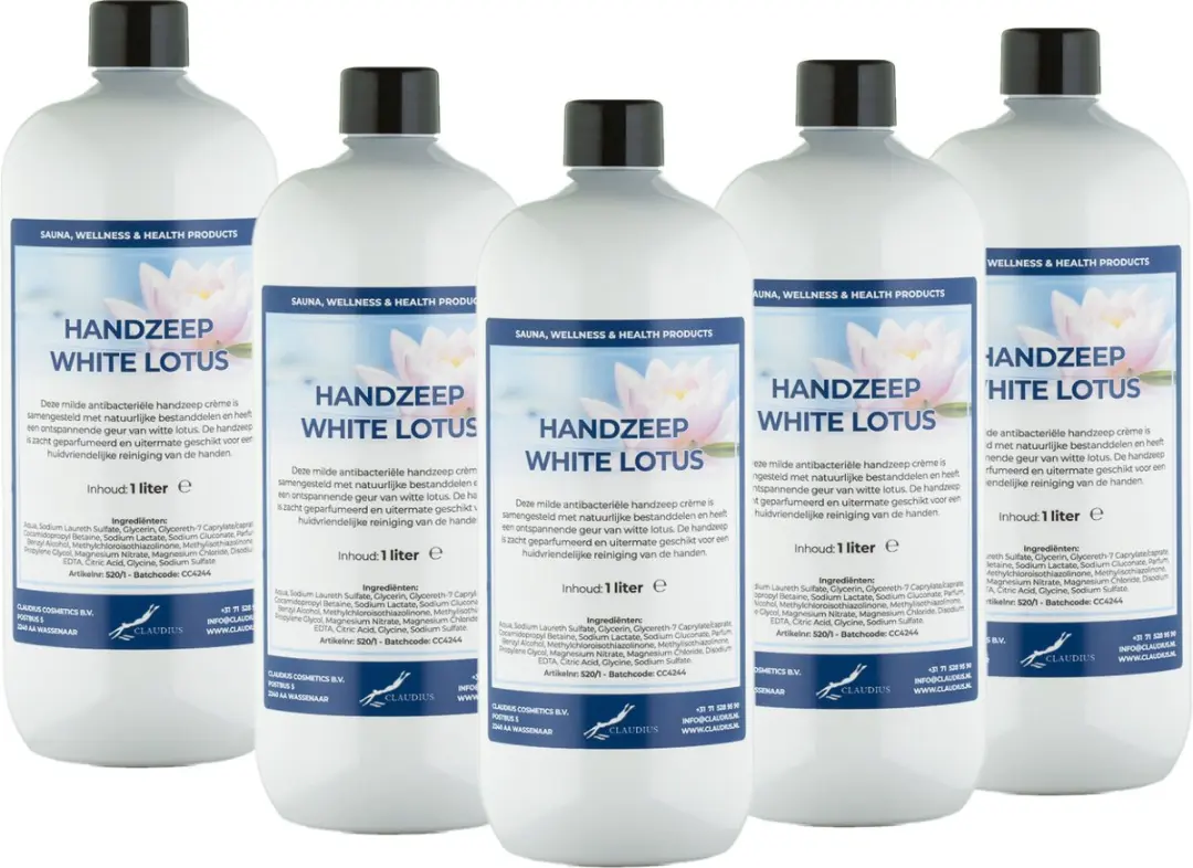 Splashbox Cosmetics Handzeep White Lotus 1L
