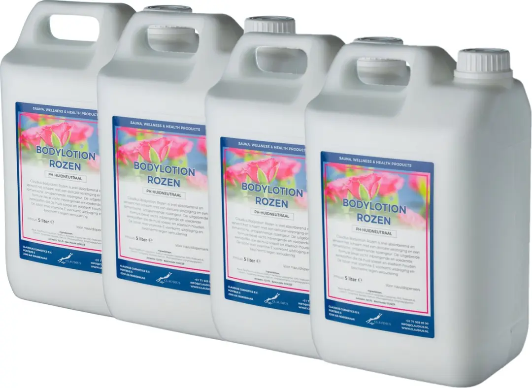 Splashbox Cosmetics Rozen Bodylotion 5L