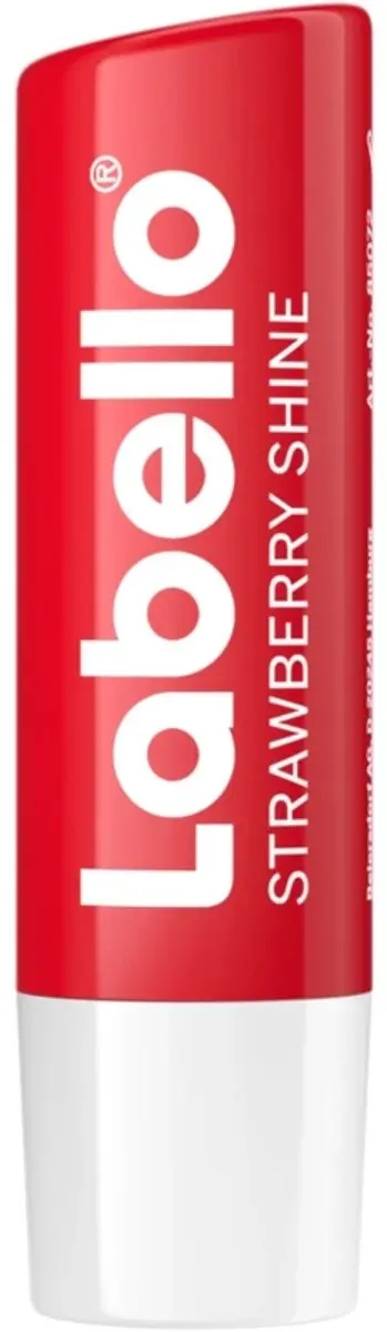Labello Strawberry Shine Lippenbalsem 4g - Roze
