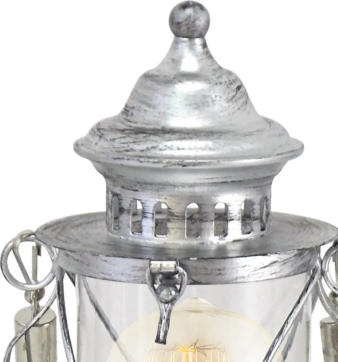 Eglo Vintage Bradford Tafellamp - Antiek Zilver - 1 Lichtpunt