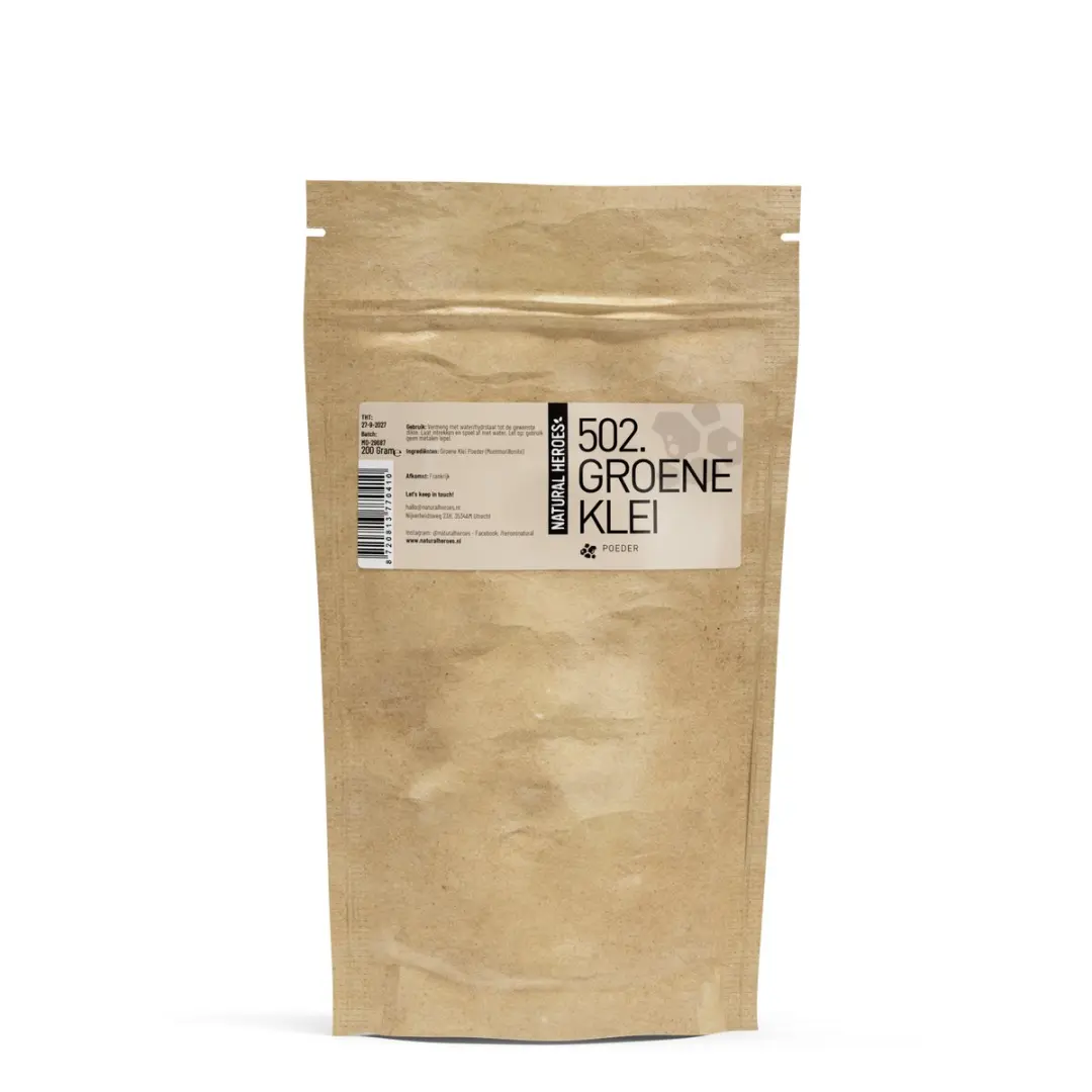 Natural Heroes Franse Groene Klei Poeder 200g