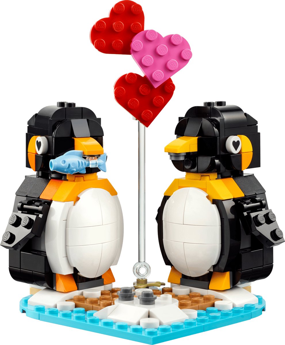 LEGO Valentijn 40886 - Verliefde pinguïns