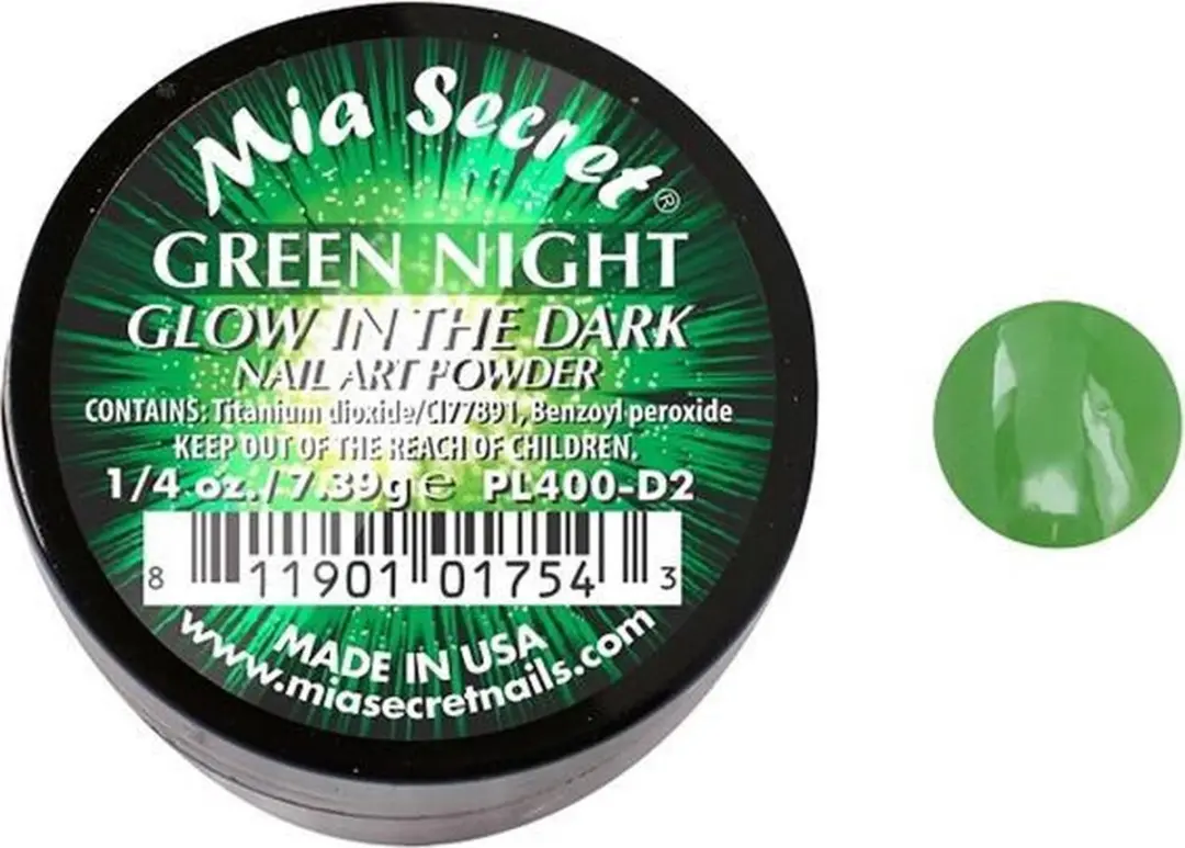 Mia Secret Glow Acrylpoeder Green Night 7.5ml