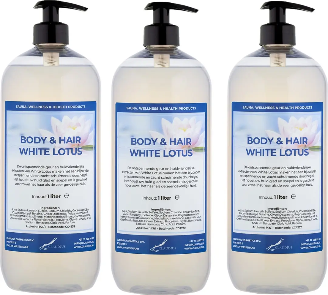 Splashbox Cosmetics Body & Hair White Lotus 1L