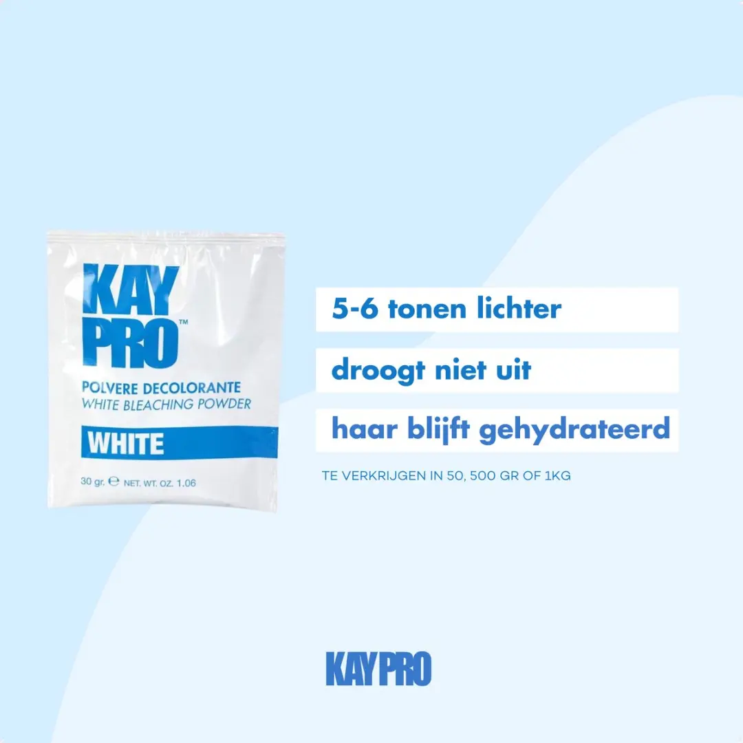 KayPro Witte Ontkleuringspoeder 30g