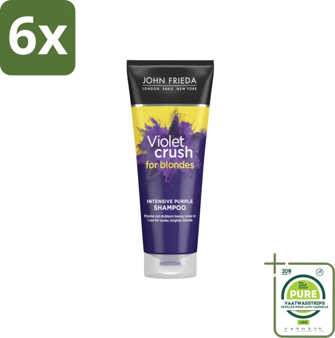 John Frieda Sheer Blonde Violet Crush Shampoo 250ml