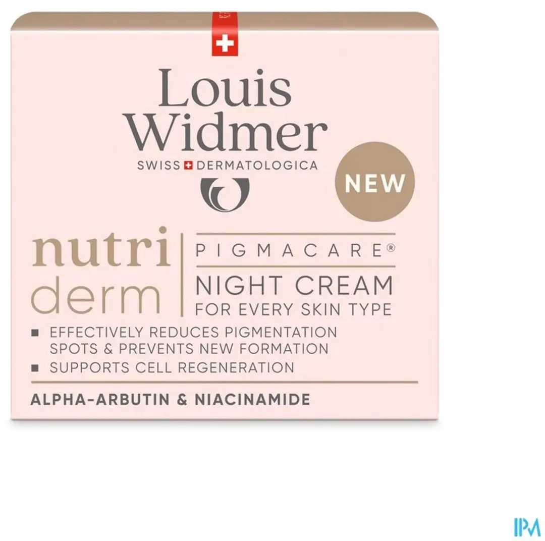 Louis Widmer Nutriderm Pigmacare Nachtcrème 50ml