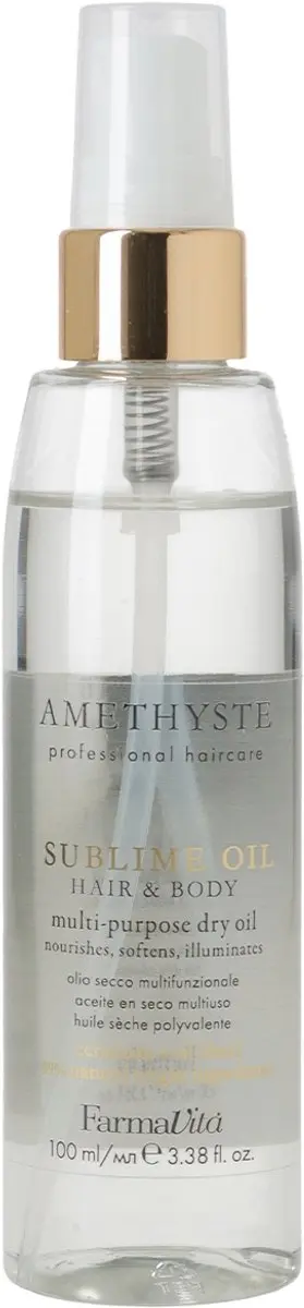 Farmavita Amethyste Sublime Oil Haar & Lichaamolie 100ml