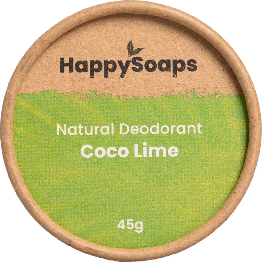 HappySoaps Natuurlijke Deodorant Kokos & Limoen 50g
