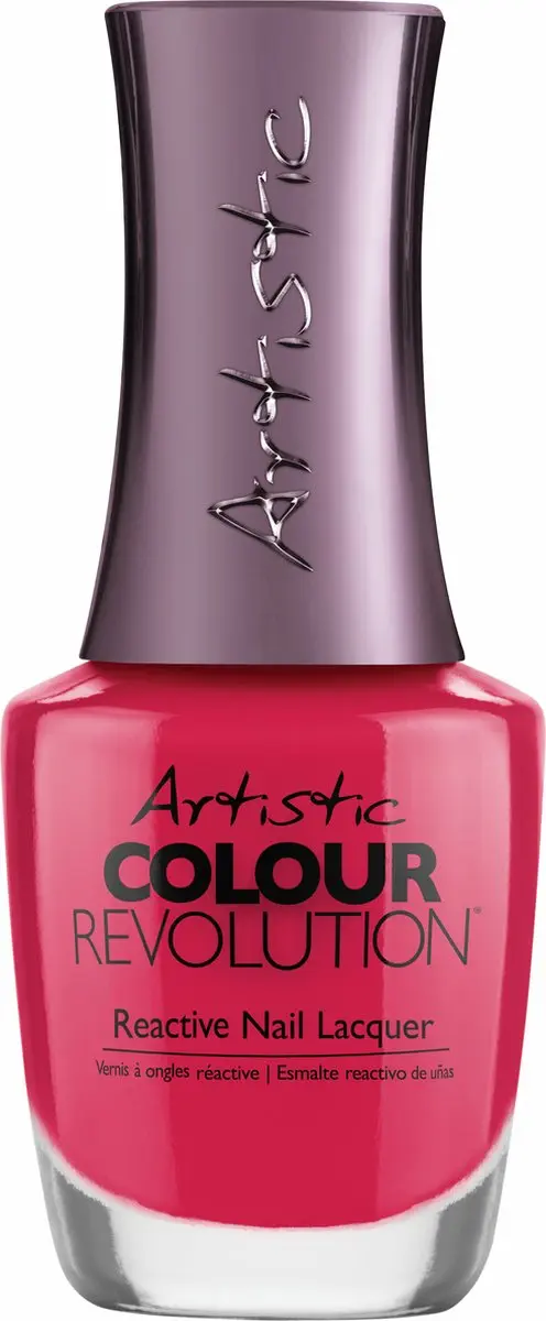 Artistic Nail Design Colour Revolution Oh So Red-Tro
