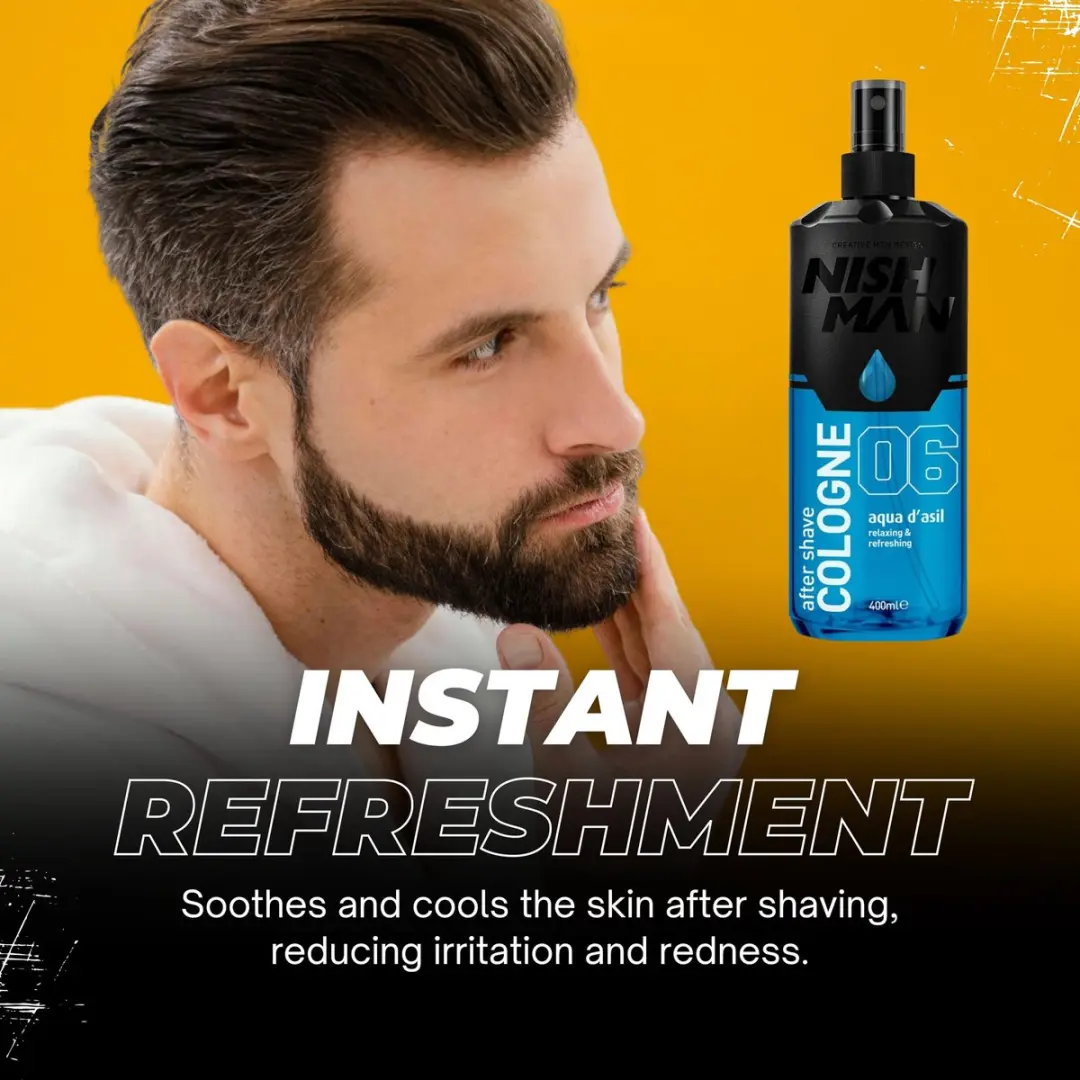 Nishman After Shave Cologne 06 Aqua D'Asil 400ml