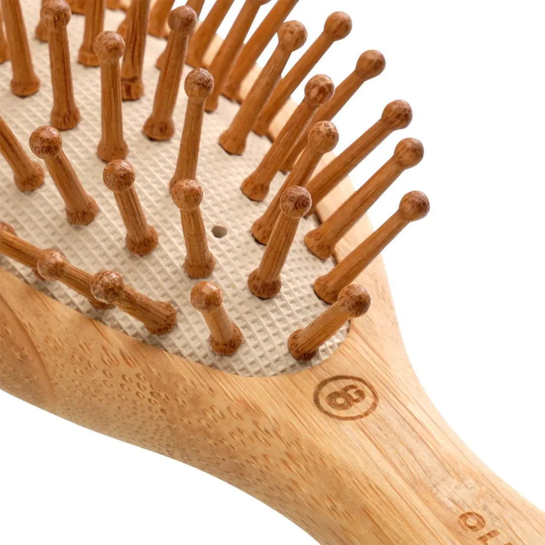 Olivia Garden Healthy Hair Bamboo Massageborstel - Small Oval