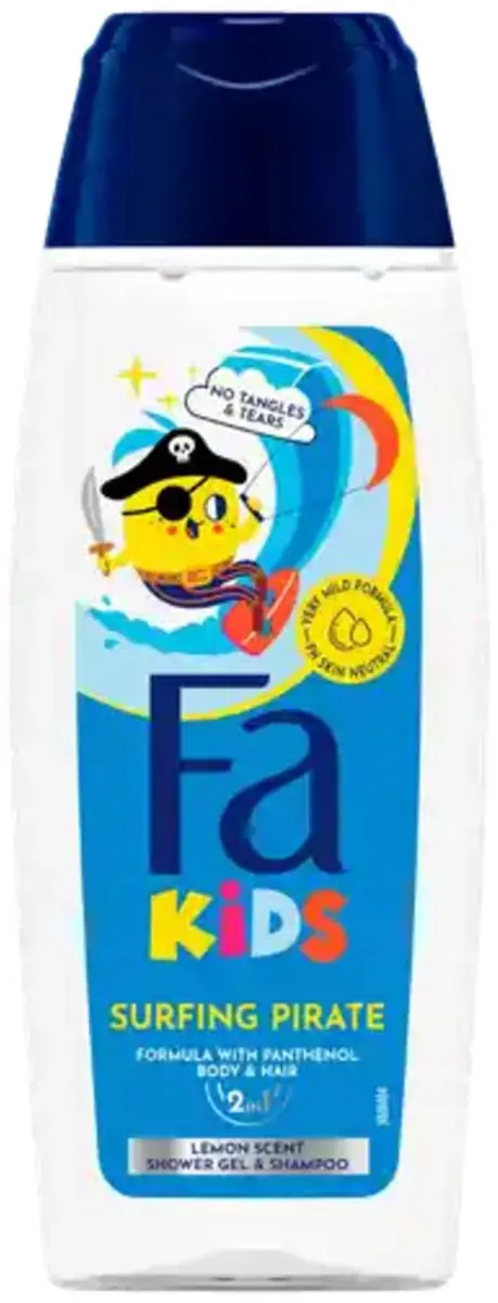 Fa Kids Douchegel & Shampoo Surfing Pirate