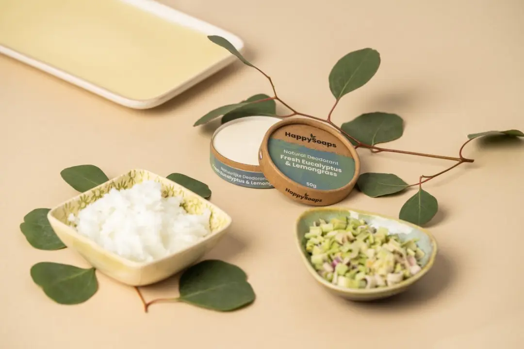 HappySoaps Natuurlijke Deodorant Fresh Eucalyptus & Lemongrass 50g