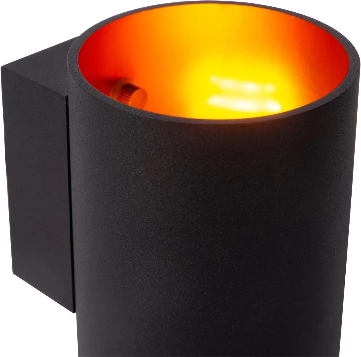 Lucide XERA Wandlamp Ø8cm - 1xG9 - Zwart