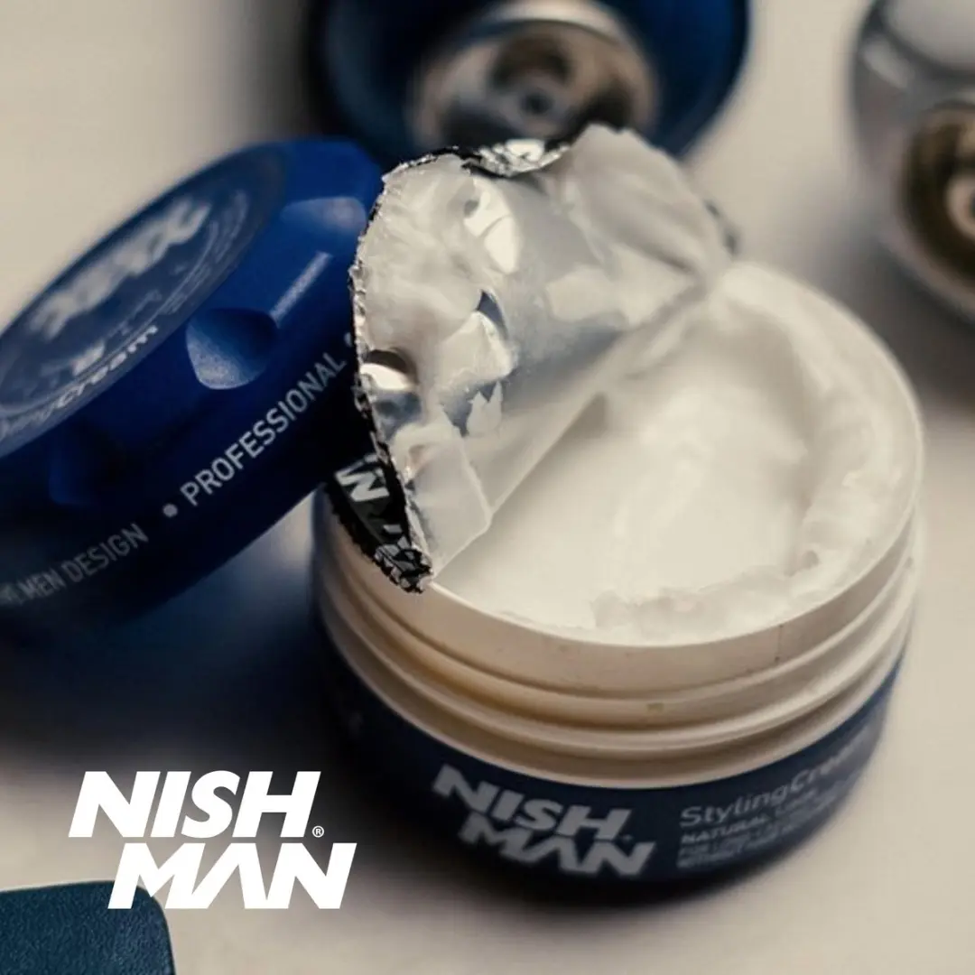 Nishman Creme Gel Styling Cream 150ml - Natuurlijke Look
