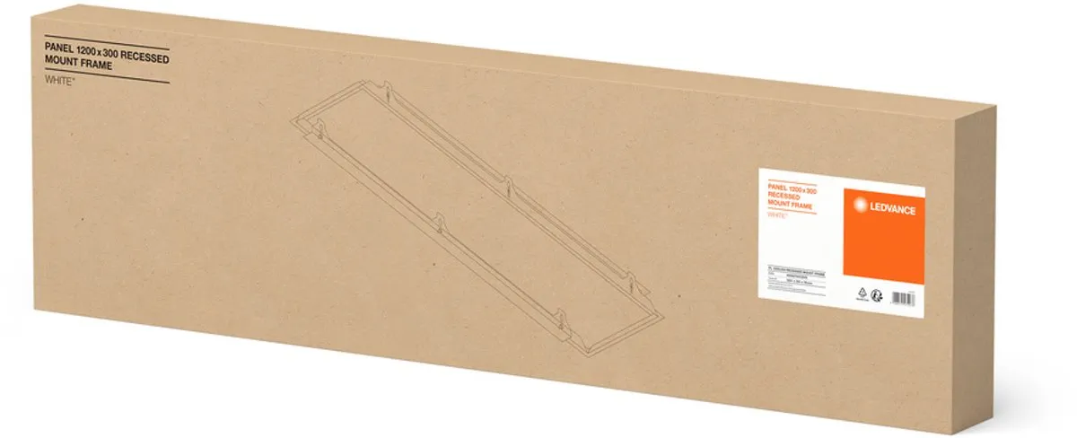 LEDVANCE Inbouwframe 1200x300mm - afbeelding 2 van 3