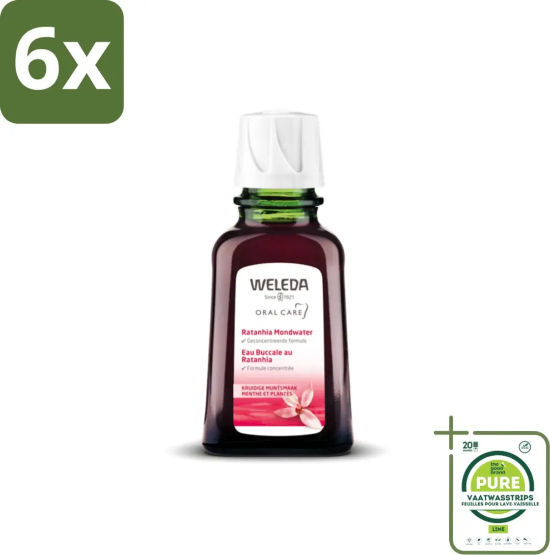 Weleda Ratanhia Mondwater Geconcentreerd 300ml