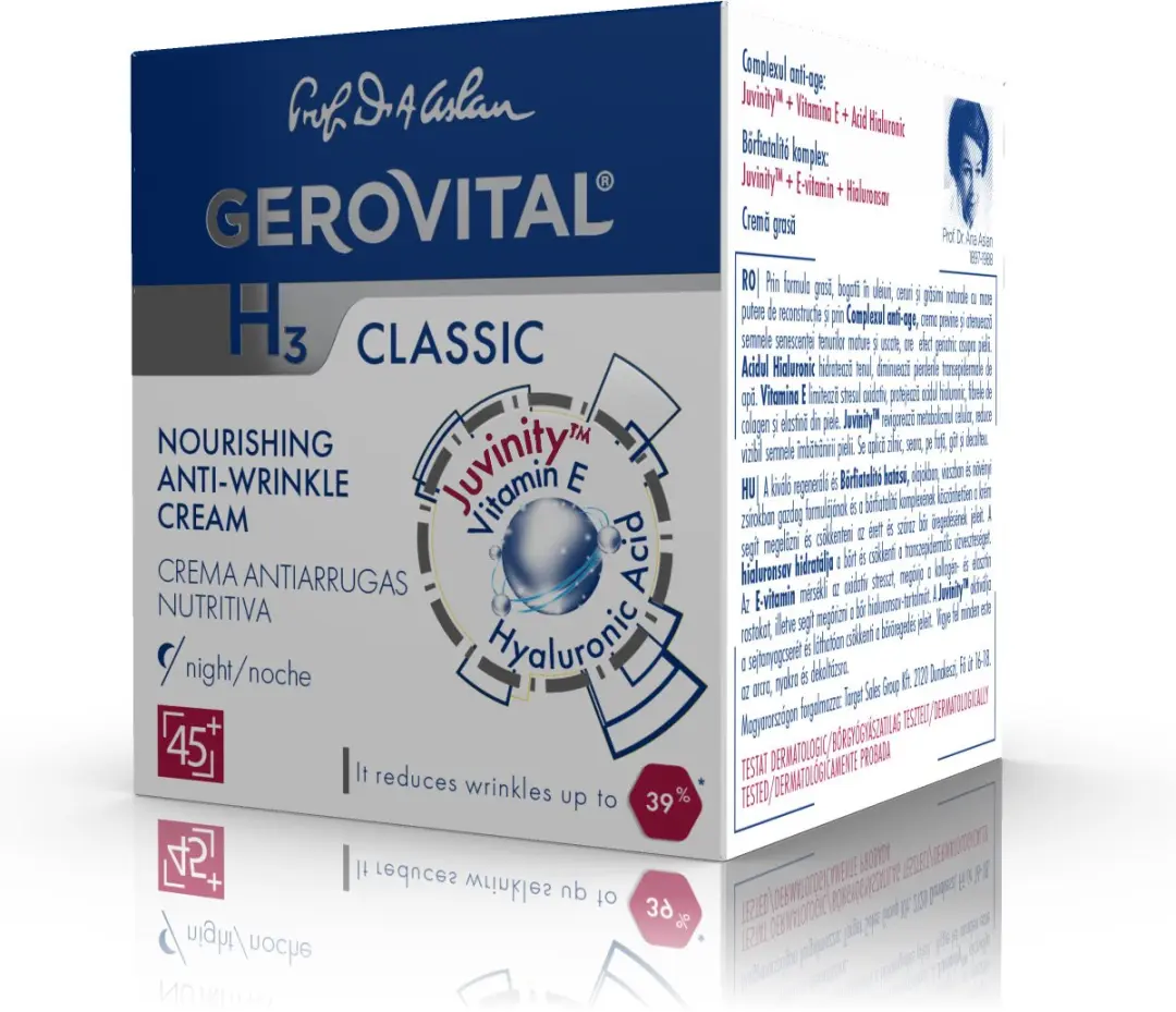 Gerovital H3 Classic Nachtcrème 50ml - Anti-rimpel