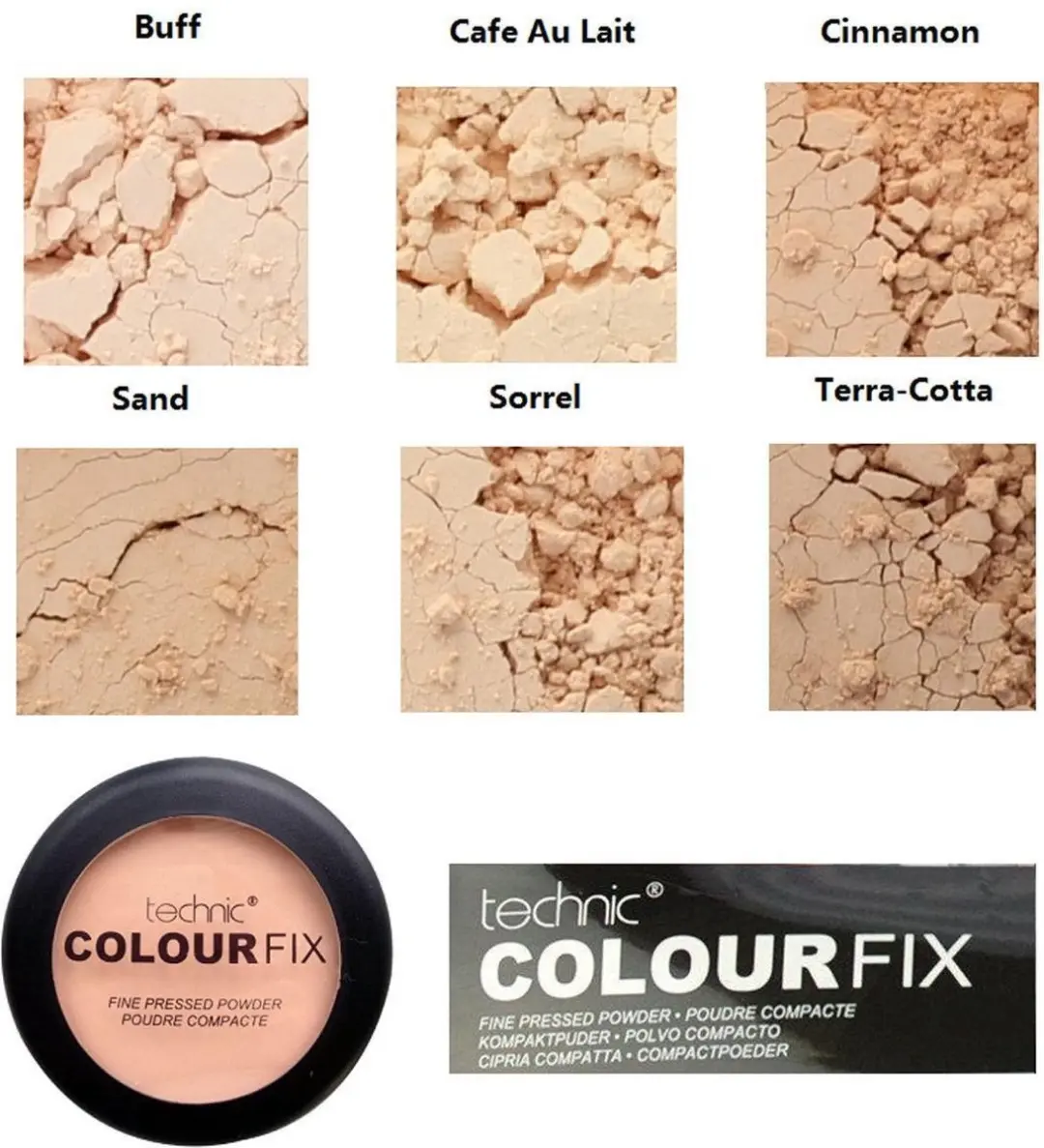Technic Colour Fix Loose Powder Cinnamon