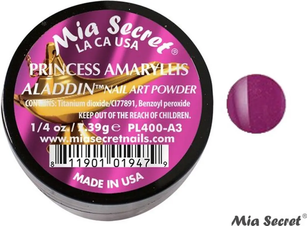Mia Secret Aladdin Acrylpoeder Princess Amarylis Roze 7.5ml