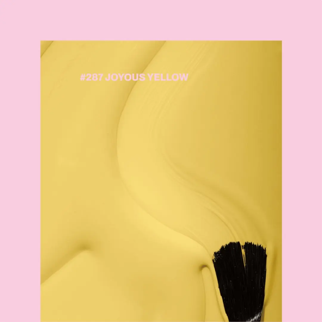 Pink Gellac Joyous Yellow 287 Gellak 15ml