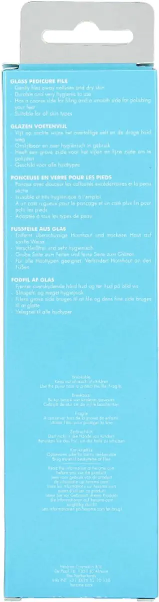 Herome Glas Pedicure Voetvijl - Eeltverwijderaar