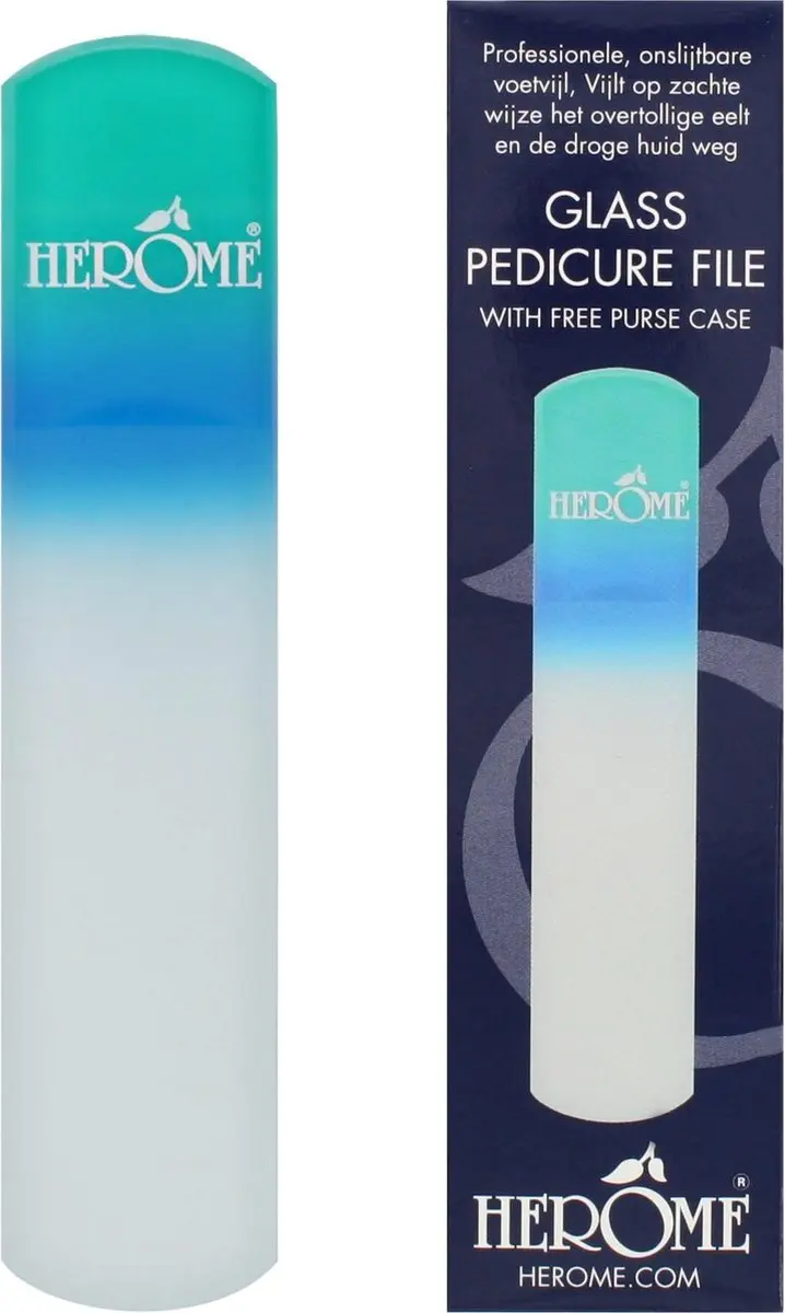 Herome Glas Pedicure Voetvijl - Eeltverwijderaar