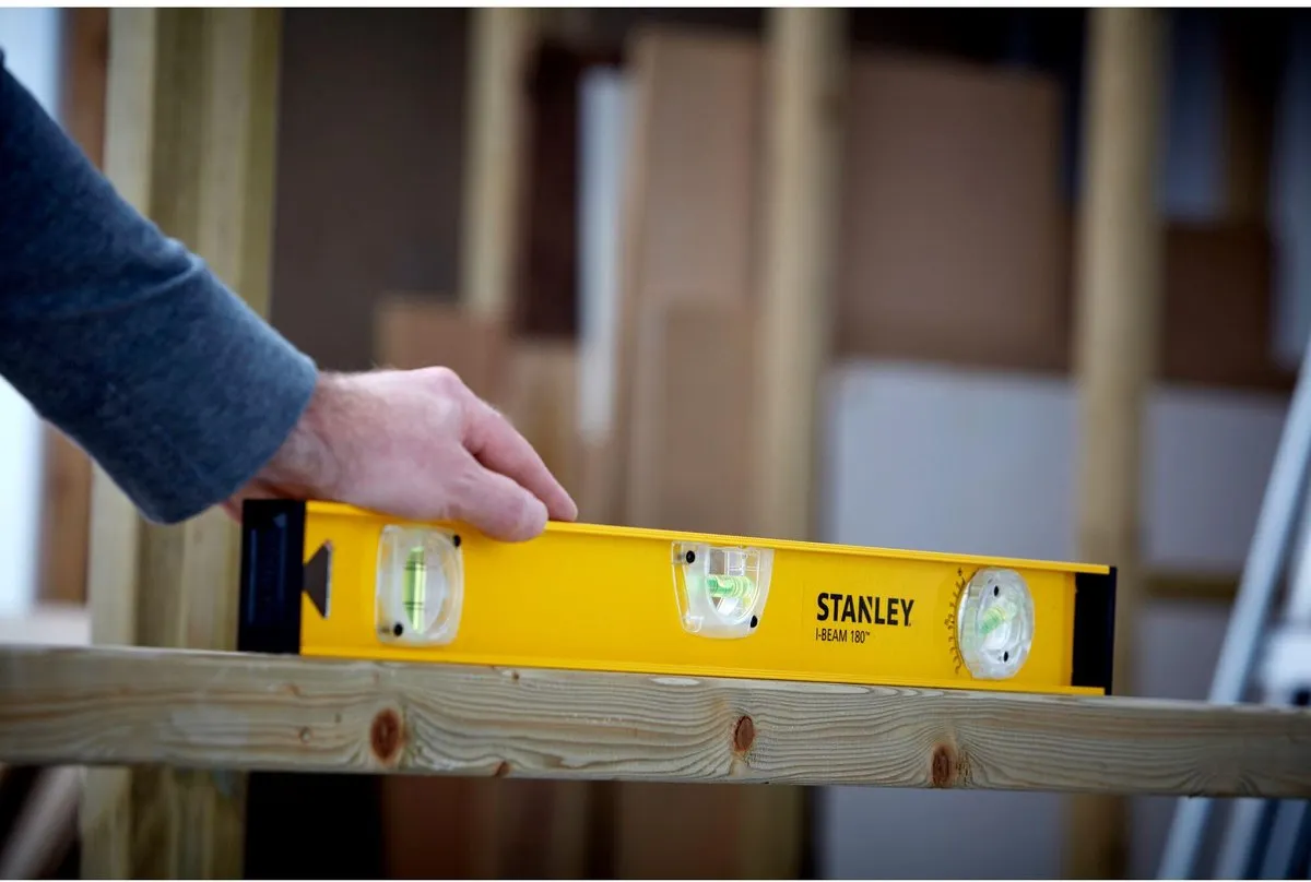 Stanley Waterpas I-Beam 800mm 3L - 180° Libel