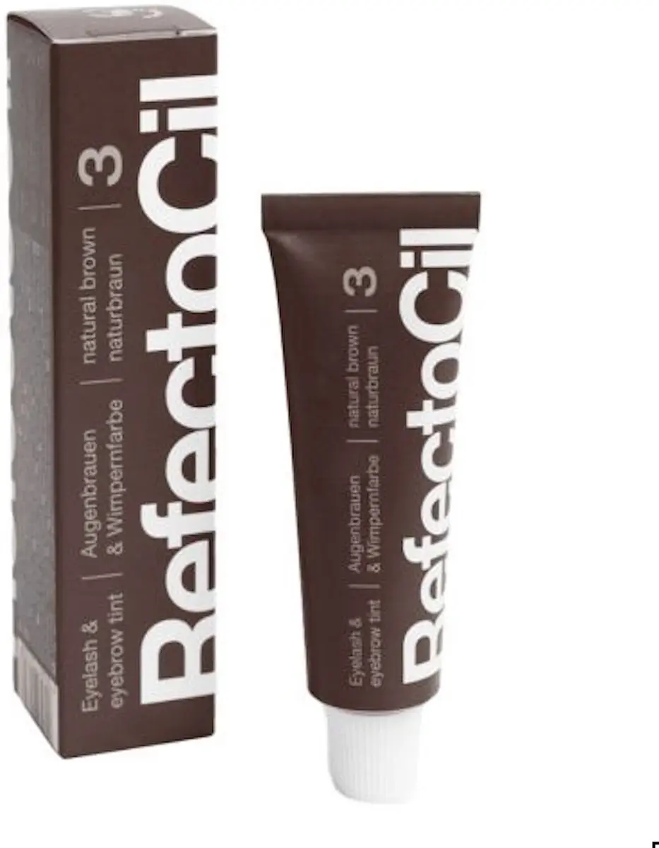 Refectocil Wenkbrauw- en Wimperverf Nr. 3 Bruin 15ml