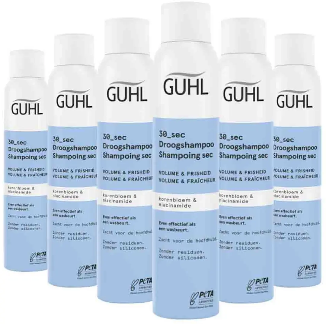 Guhl Droogshampoo Volume & Frisheid 200ml - 6 Stuks